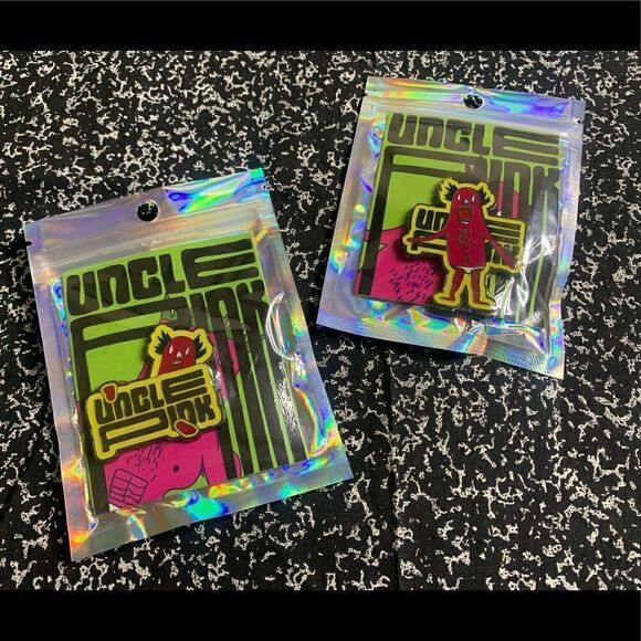 Uncle Pink Enamel Pins  - Picture 2 of 4